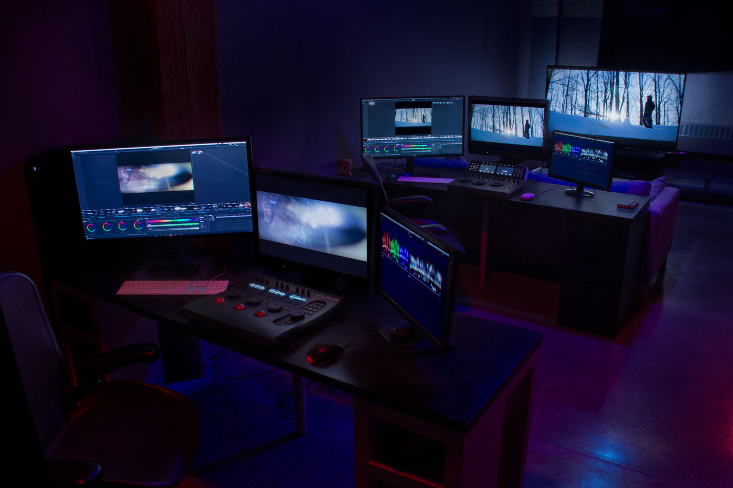 Dual DaVinci Resolve Suite
